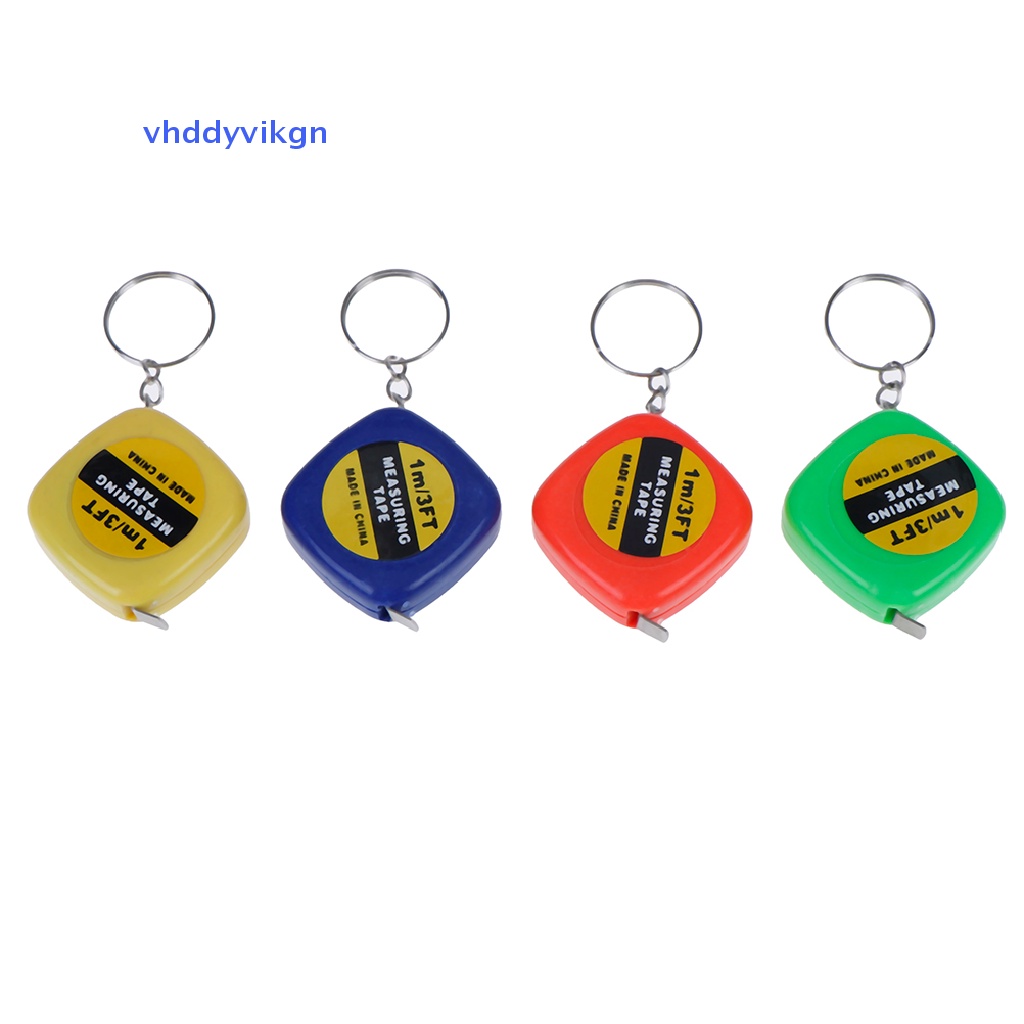 1 Thước Dây Mini 1m Có Móc Khóa Tiện Dụng
