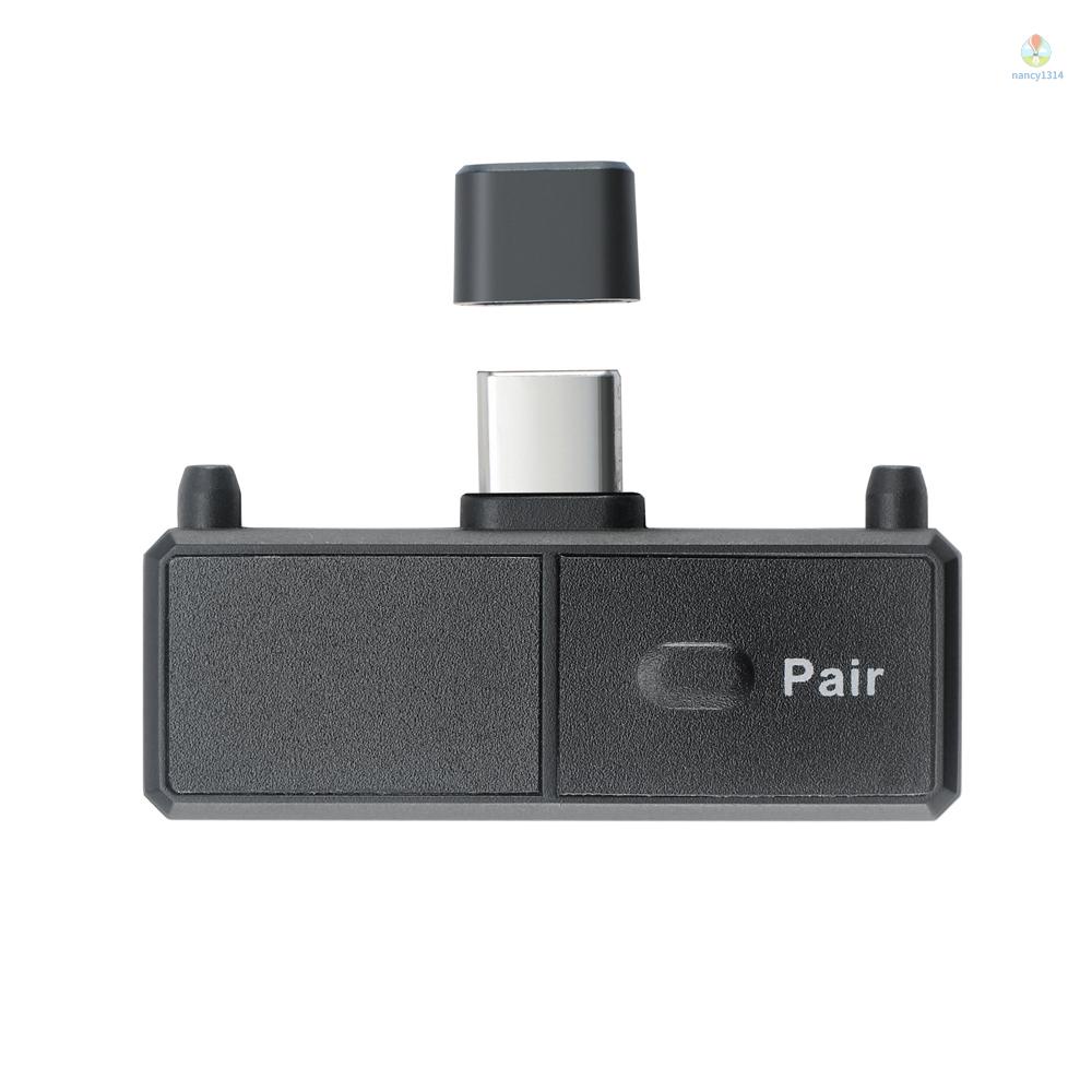 Bộ Chuyển Đổi Không Dây Loại C BT5.0 Emitter A2DP USB Type-C Có Mic Cho Switch PS4