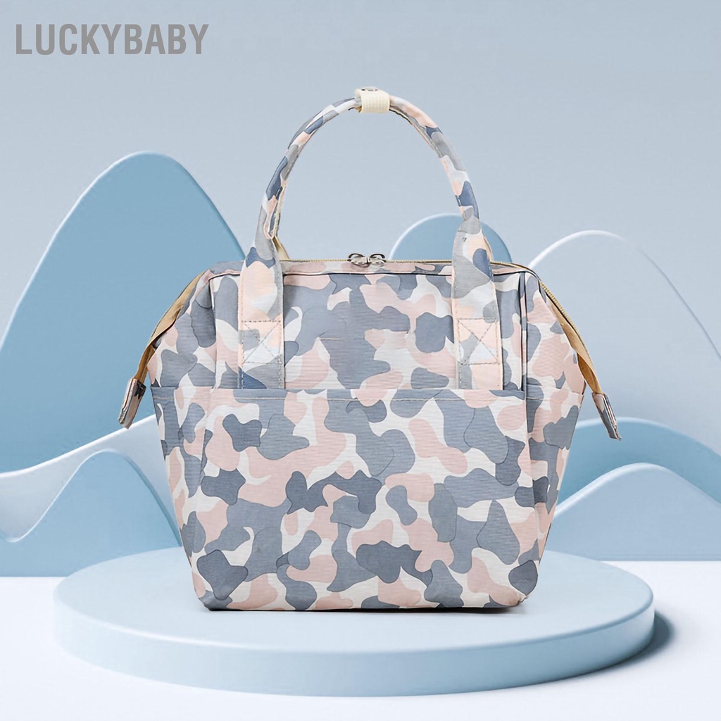 Túi Đựng Bỉm Bằng Vải Oxford Gọn Nhẹ Đa Năng - HILUCKYBABY