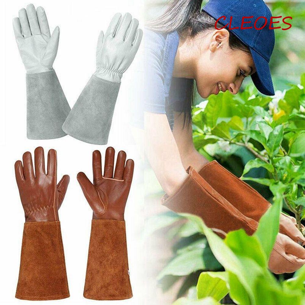 Găng Tay Da Dài In Hình CLEOES Pruning Cho Nam Nữ