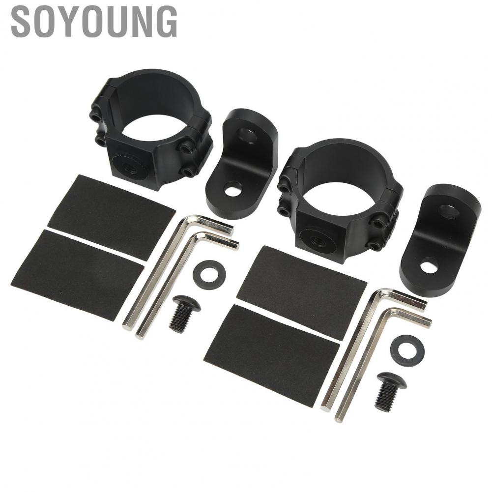 Soyoung UTV Flag Mount Rustproof Holder Clamp 12mm Diameter for ATV