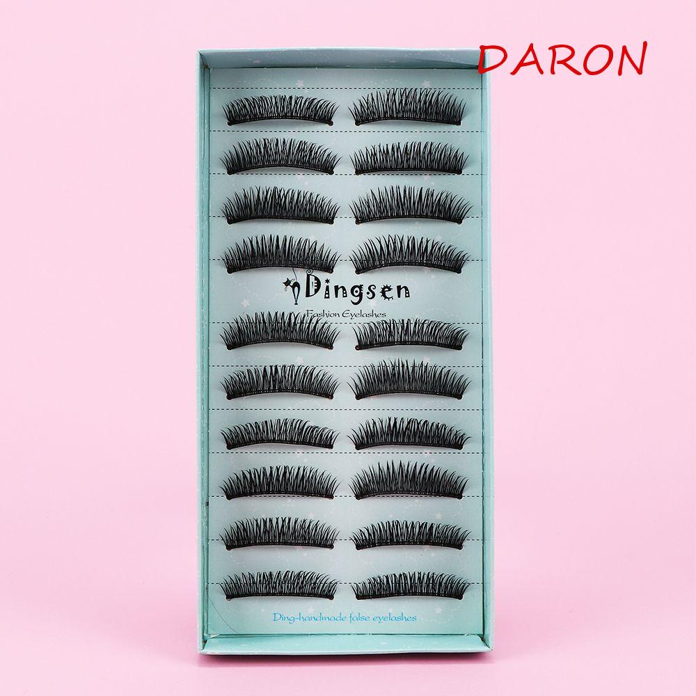 Lông Mi Giả Màu Đen Dài Tự Nhiên Handmade Dành Cho Trang Điểm
