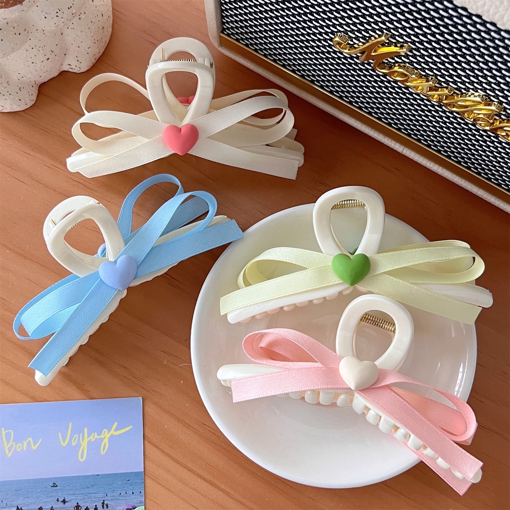 Kẹp Tóc Nơ Bướm Sau Lưng Ngọt Ngào