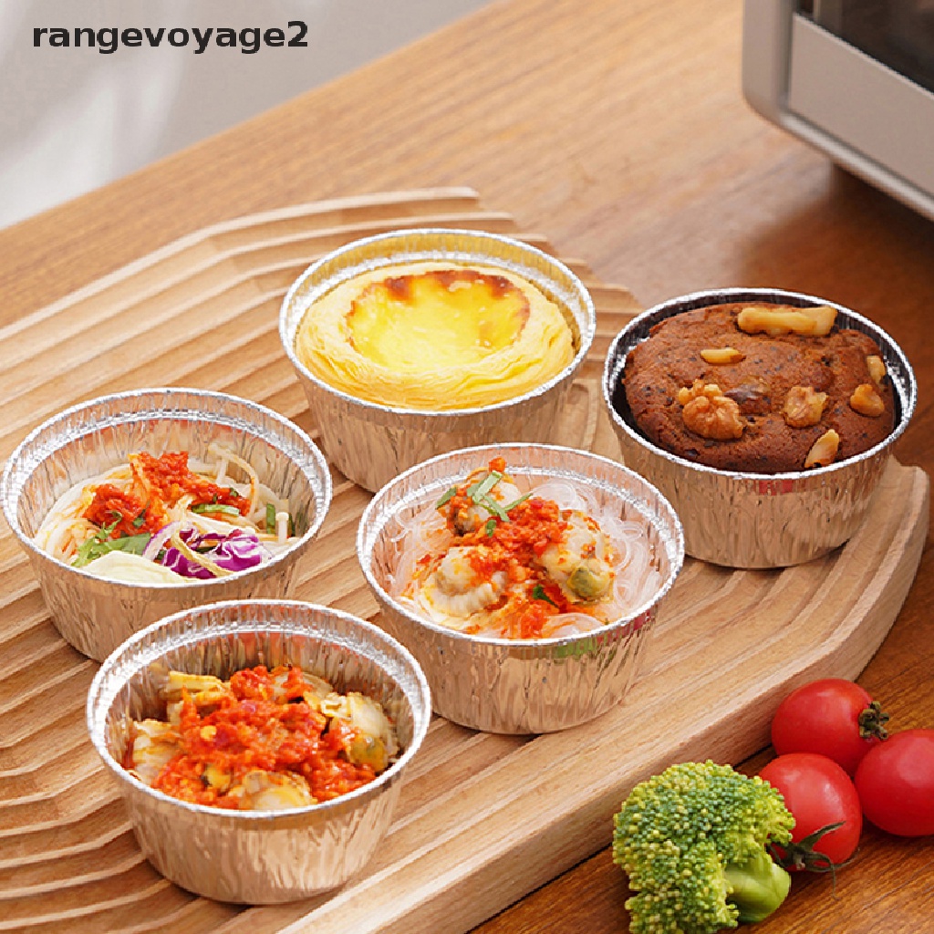 Set 20 Khay Thiếc Nhôm Đựng Bánh Nướng Trong Lò Vi Sóng [VN]