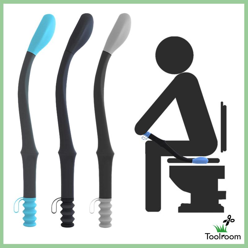 Set 2 Cây Gạt Nước Vệ Sinh Đáy Gập Lại Được Tiện Lợi Dành Cho Người Lớn Tuổi
