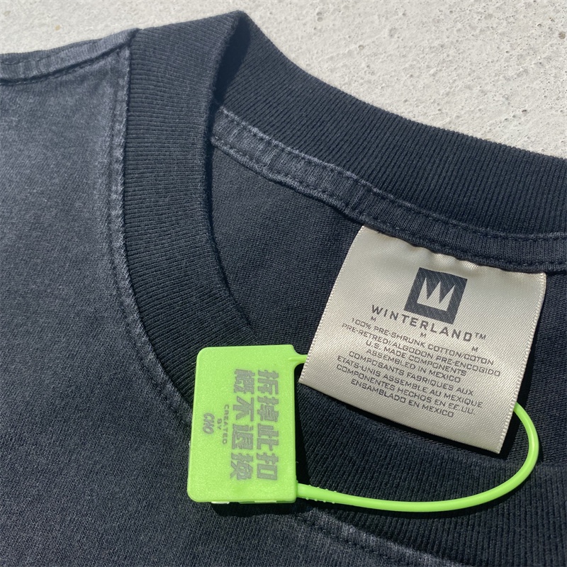 Vin-tage &amp; - Áo Thun Tay Ngắn In Hình Quỷ Nhỏ Màu Bạc Phong Cách Đường Phố Cao Cấp Thời Trang Xu Hướng Mới Nhất Bieber