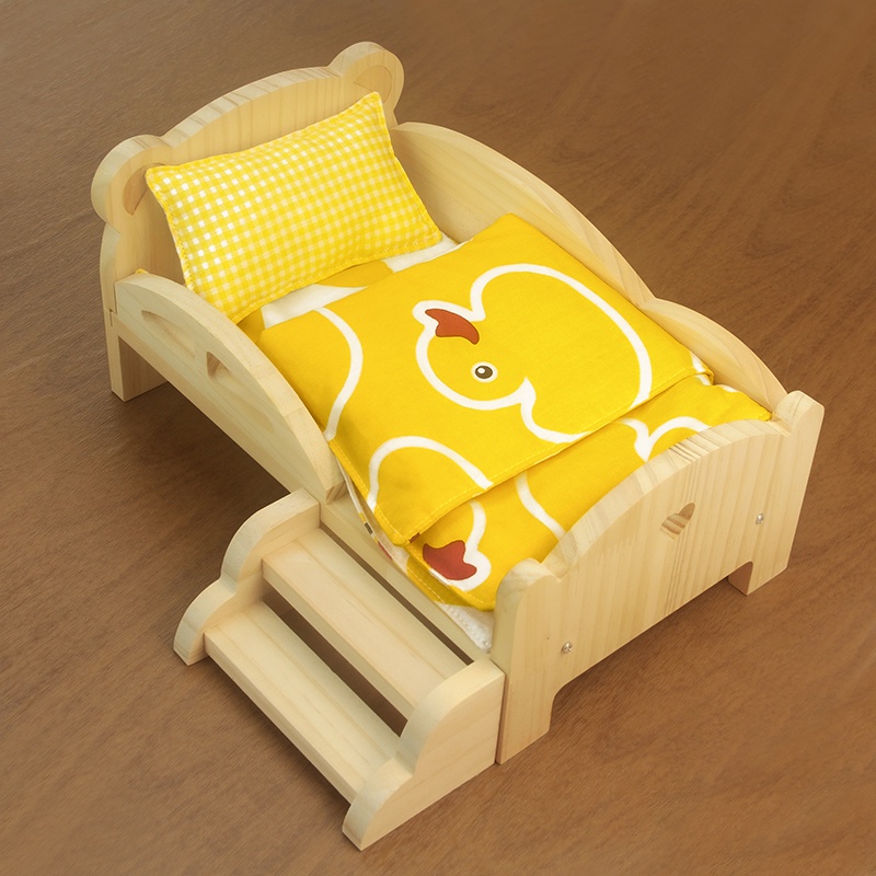 Giường Ngủ Ba Mảnh Bằng Cotton 20cm Dành Cho Búp Bê bjd