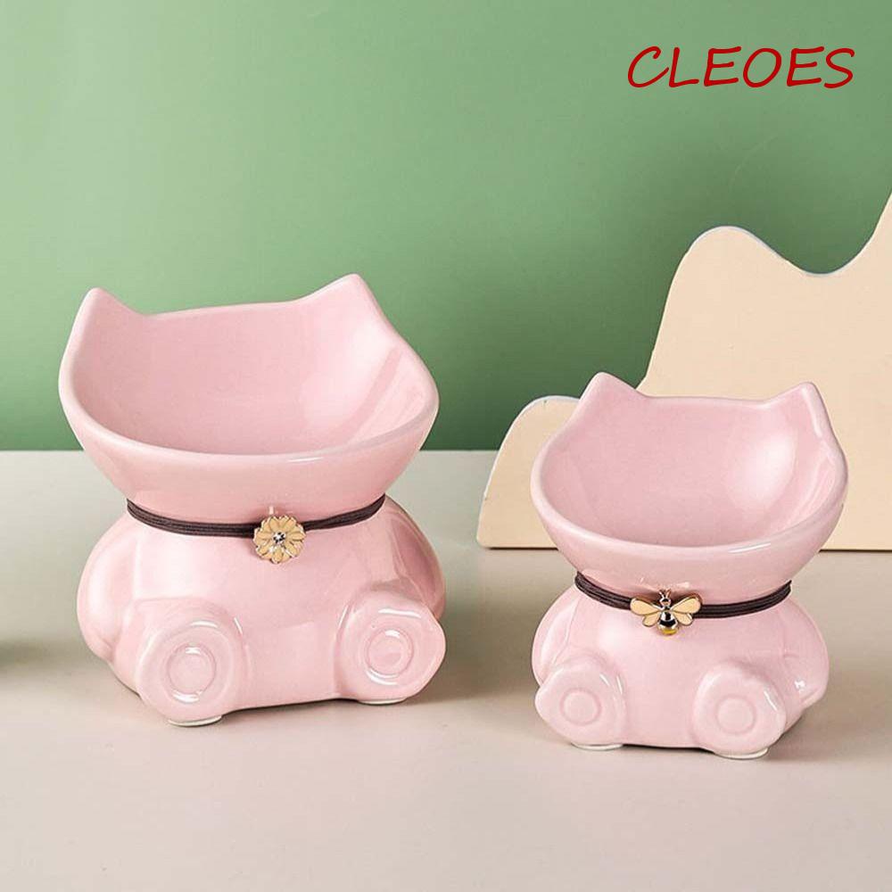 Bát Đựng Thức Ăn Nước Uống Có Chân Nghiêng Bảo Vệ Cho Thú Cưng