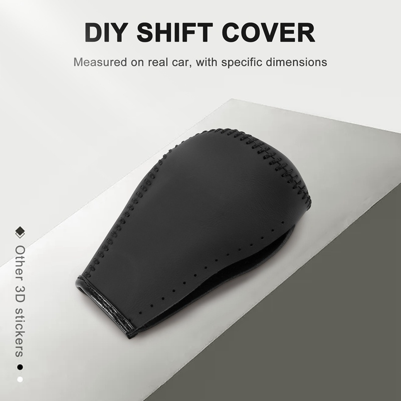 Bọc Cần Số Xe Hơi Bằng Da Thêu Tay DIY Cho Toyota Corolla Rav4 Rav 4 2014-2019