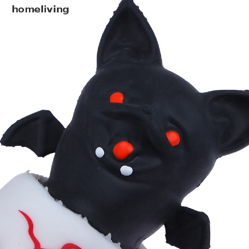 Ly Cao Su Hình Đầu Lâu Dơi Vui Nhộn Trang Trí Tiệc Halloween