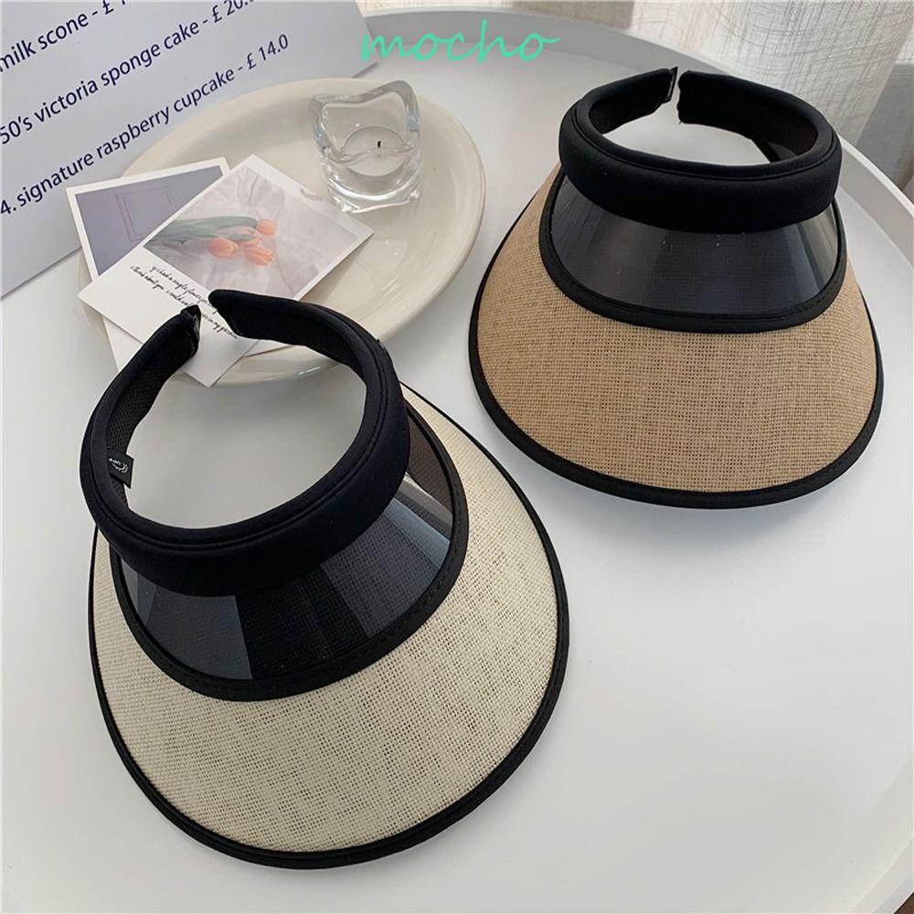 Nón Lưỡi Trai Nửa Đầu Chống Nắng Tia UV In Chữ Phong Cách Retro