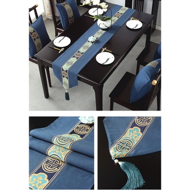 Khăn Trải Bàn Chống Thấm Nước Phong Cách Trung Hoa