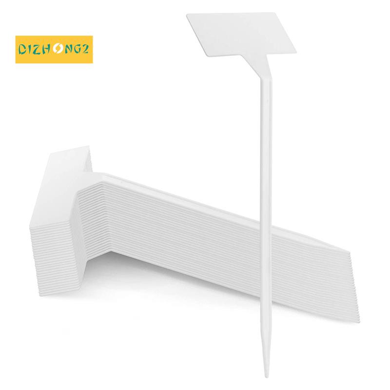 Bộ 40 Thẻ Nhựa Chữ T Đánh Dấu Cây Trồng Chống Nước