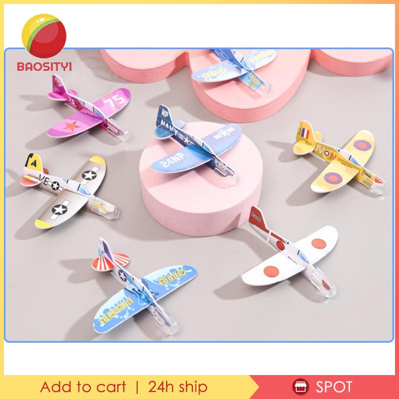 Set 10 Máy Bay Xốp Nhiều Màu Sắc Cho Bé 3 4 5 6 7 Tuổi 1