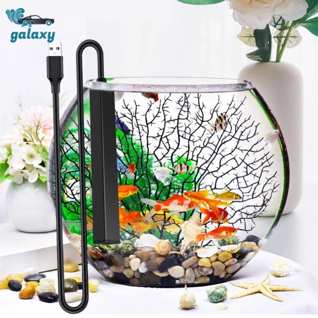 Galaxy Thiết Bị Sưởi Ấm Bể Cá Mini 5w / 10w Tiết Kiệm Điện Áp Thấp Cổng Usb