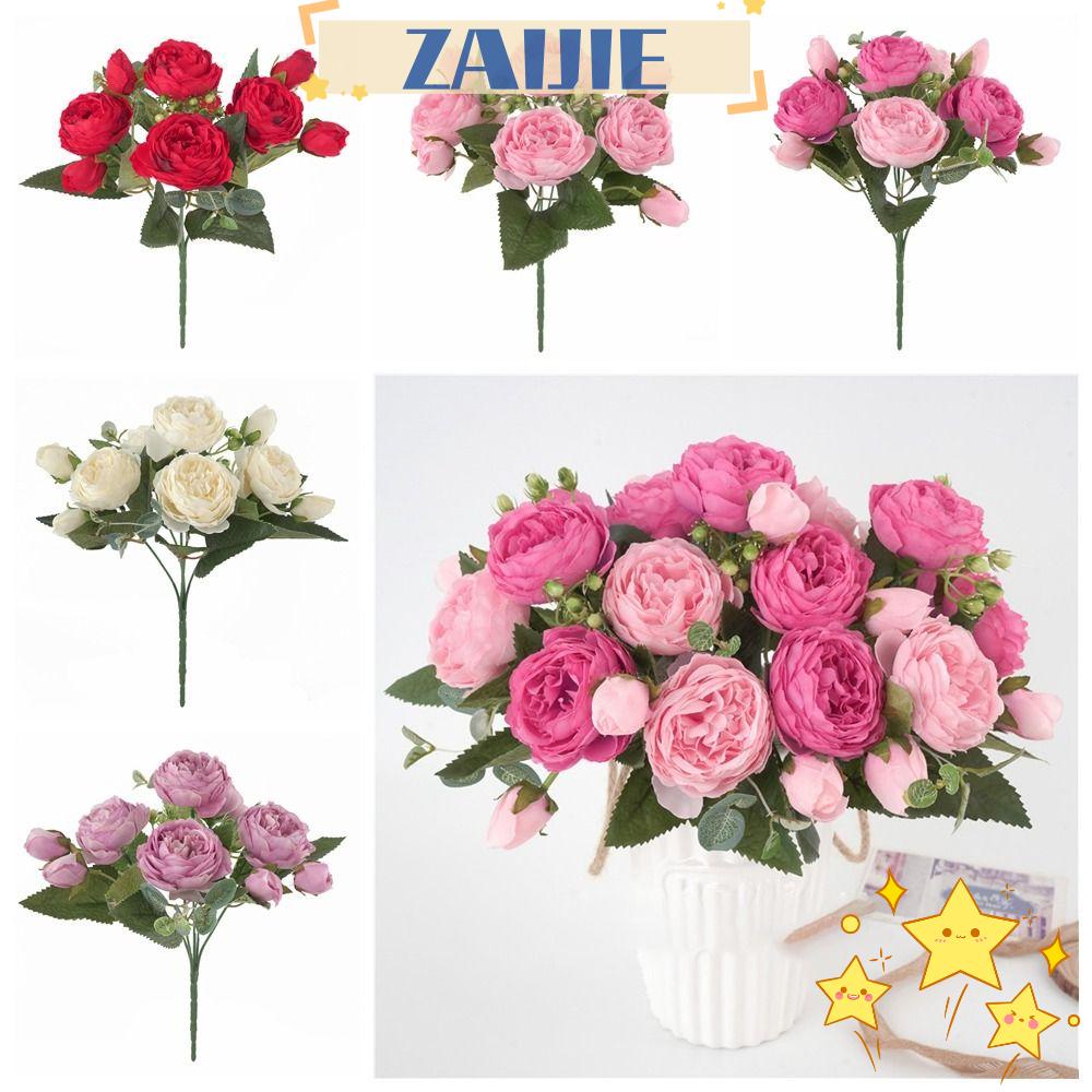 Bó Hoa Nhân Tạo 24 Bông Chất Lượng Cao Cho Trang Trí Tiệc Cưới