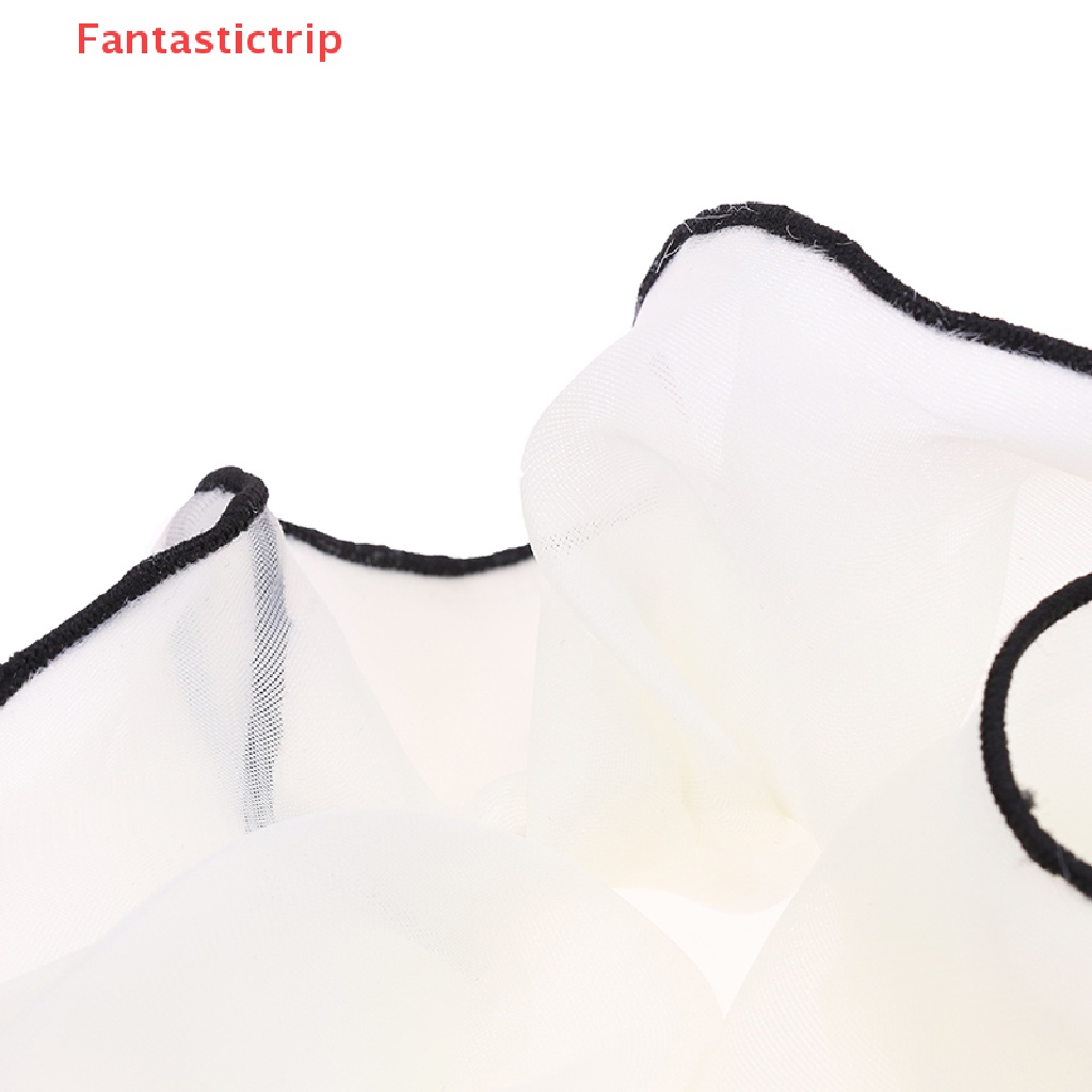 Dây Buộc Tóc Organza Màu Trơn Mùa Hè Cho Nữ Mới