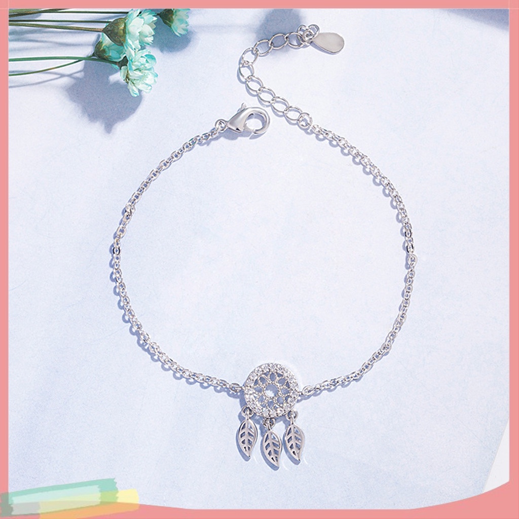 Lk- Lắc chân Mặt Dreamcatcher Tua Rua Đồng Hoạt Động Chống Mài Mòn Cho Nữ Cuộc Sống Hàng Ngày