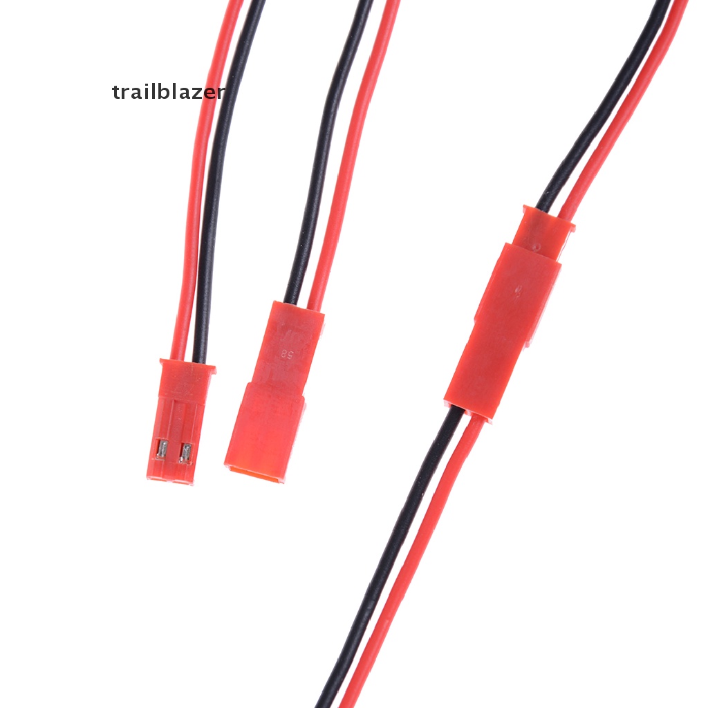 10 Cặp Đầu Nối Dây Điện 2 Pin JST 100mm Pitch 2.54mm