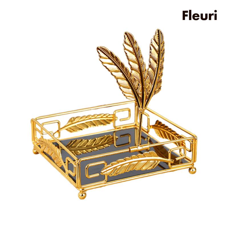 Khay Giá Đỡ Ba Bánh Cho Nhà Tắm Quầy Bartop