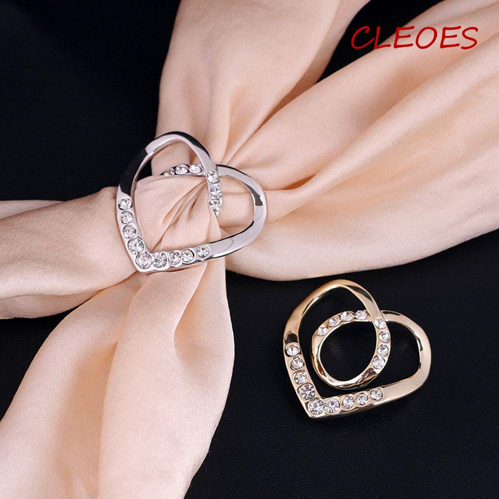 Nhẫn Phối Khăn Quàng Cổ Ba Vòng Thời Trang Thanh Lịch