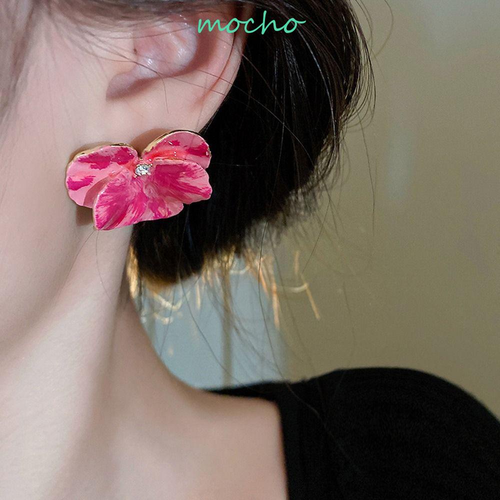 Bông Tai Ba Chiều Phong Cách Vintage Dễ Thương Cho Nữ|Trang Sức Thời Trang Cổ Điển Bằng Hợp Kim