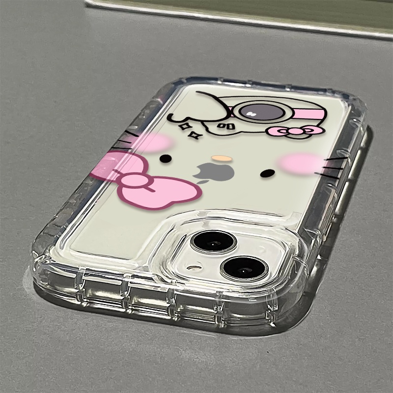 ✅Ốp Điện Thoại Mềm Chống Sốc Hình Mèo Kt Cho iPhone13 BJZS Apple / 8p11 xr12 x xsmax14pro