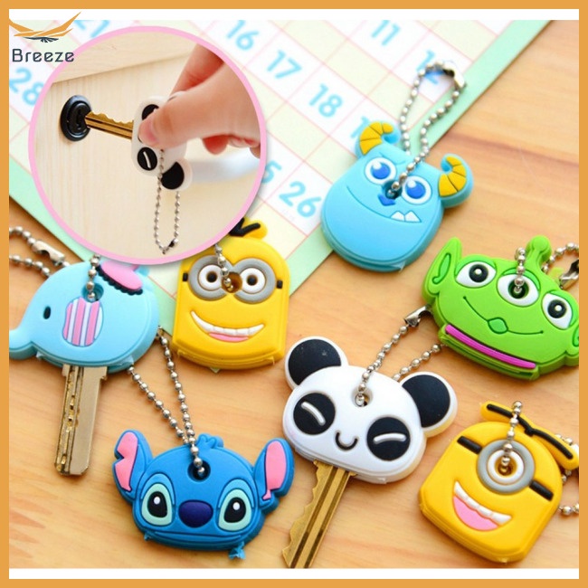 Vỏ Bảo Vệ Chìa Khóa Hình Động Vật Hoạt Hình Đáng Yêu