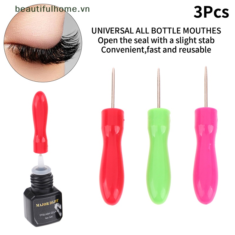 Bộ 3 Chai Keo Dán Lông Mi Giả Chuyên Dụng