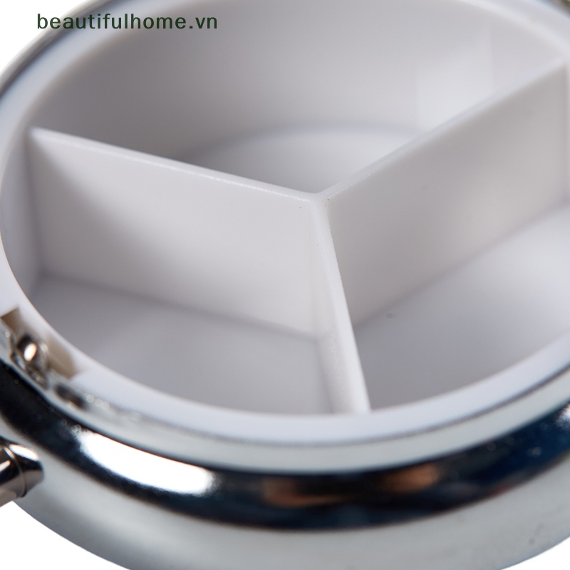 Hộp Đựng Thuốc Bằng Kim Loại Tiện Dụng Cho Gia Đình / Đi Du Lịch