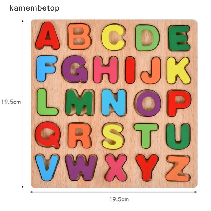 Bộ Đồ Chơi Ghép Hình Chữ Cái Và Số Cho Bé