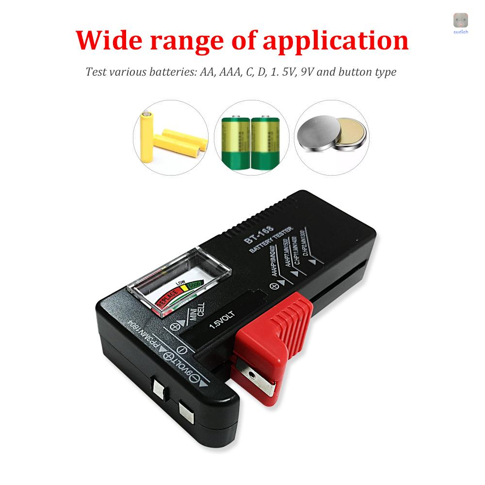 Thiết Bị Kiểm Tra Mức Pin AA AAA C D 9V 1.5V Thông Dụng Cho Gia Đình