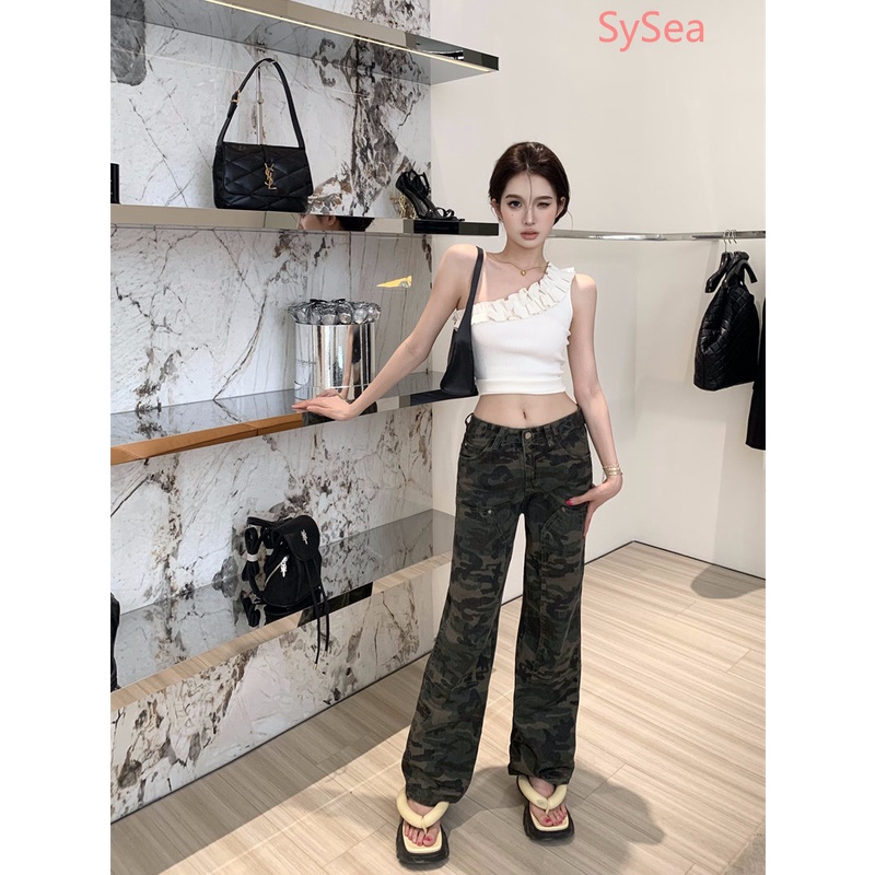 Áo Hai Dây Phối Ren Quyến Rũ Thời Trang Mùa Hè Cho Nữ