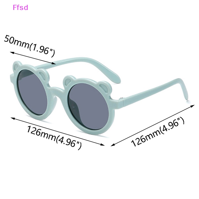 Kính Mát Tròn Chống Tia UV400 Thời Trang 2023 Dành Cho Bé