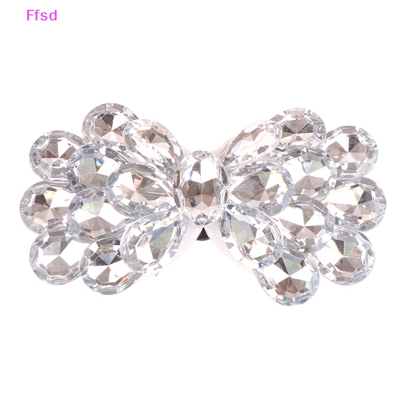 {Ffsd} Kẹp Nơ Kẹp Giày Cao Gót Trang Trí Quyến Rũ Cho Cô Dâu * Bán Chạy