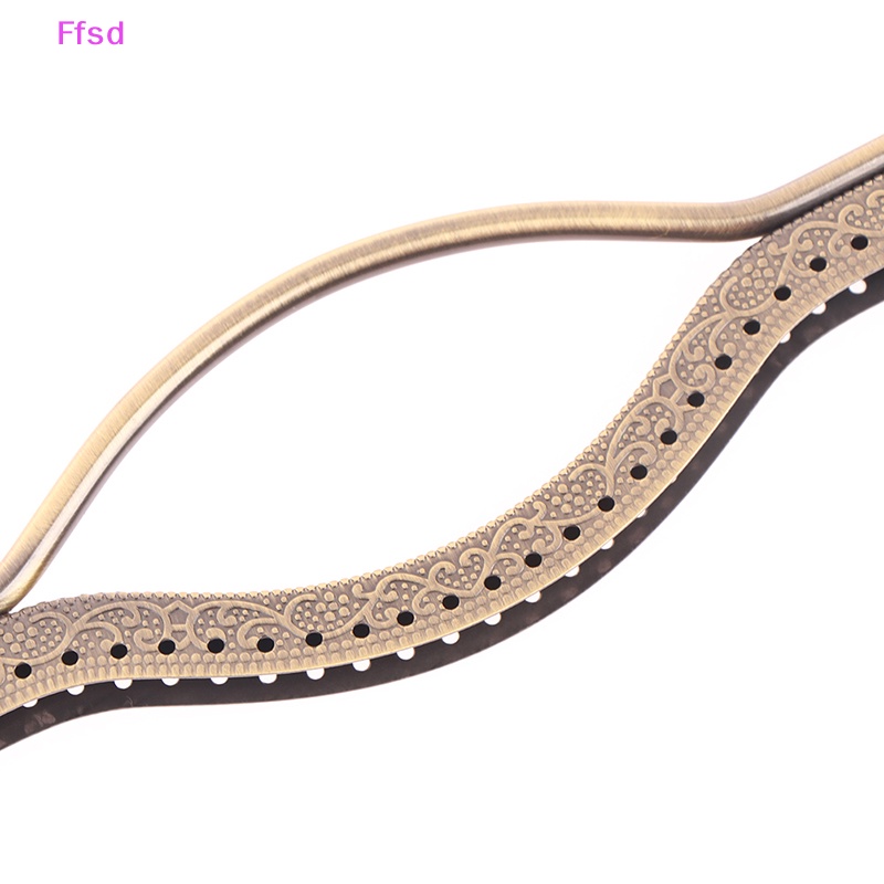 1 Khung Kẹp Túi Xách / Ví Cầm Tay Bằng Kim Loại Thời Trang DIY Cho Nữ