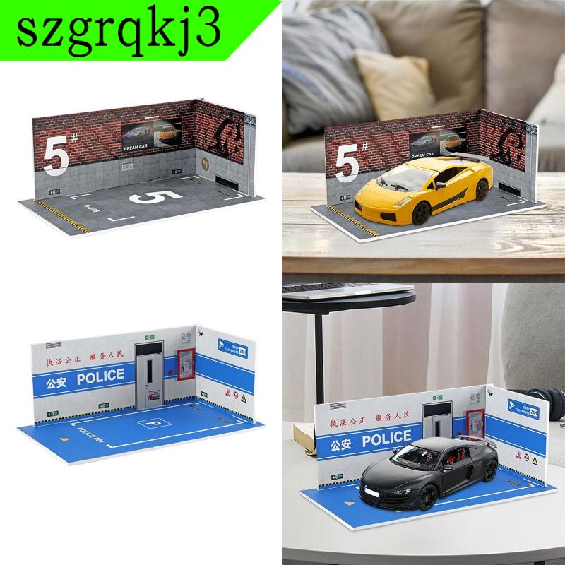Mô Hình Đồ Chơi Xe Hơi Garage Diorama Tỷ Lệ 1 / 24 szgrqkj3