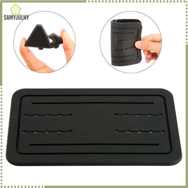 Giá Đỡ Điện Thoại Bằng Silicon Chống Trượt Tiện Dụng Cho Xe Hơi