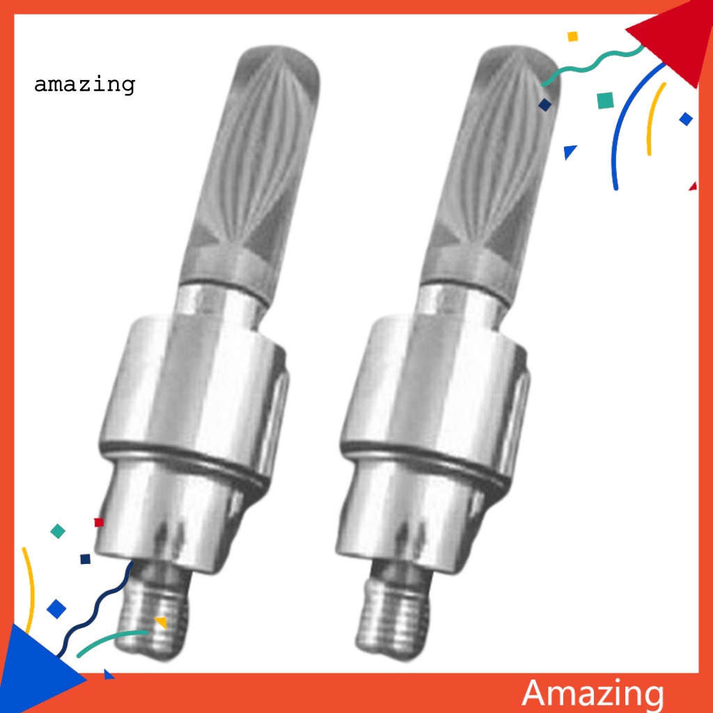 1 Cặp Van Xe Đạp / Xe Máy Có Đèn LED Nhiều Màu