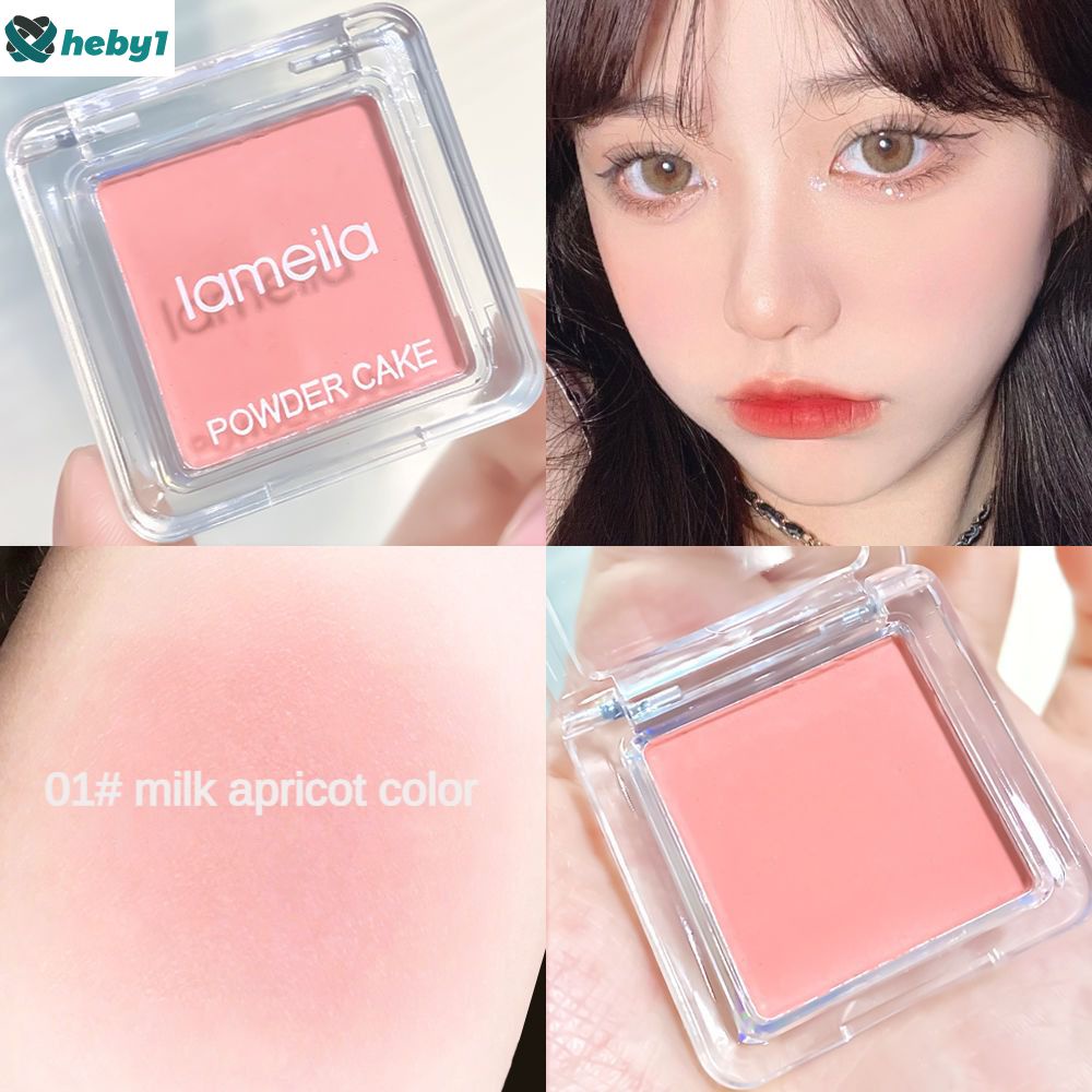 Phấn Má Dạng Bột Đơn Sắc La Mỹ Latinh Phấn Má Trang Điểm Màu Nude Không Thấm Nước Tự Nhiên Tinh Khiết Để Làm Sáng Phấn Mắt Hàng Ngày Giá Cả Phải Chăng Cho Bữa Tiệc Sinh Viên Heby1