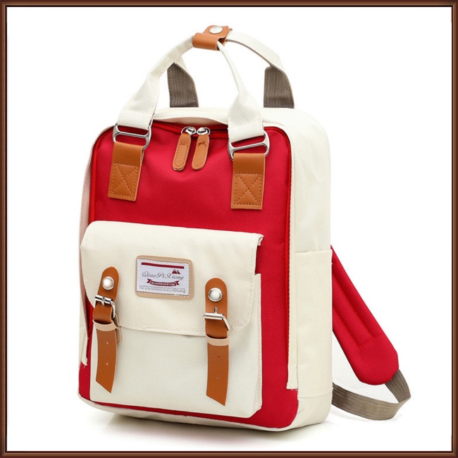 Ba Lô Đeo Vai Có Khóa Kéo Chống Thấm Nước Thời Trang Cho Nam Và Nữ