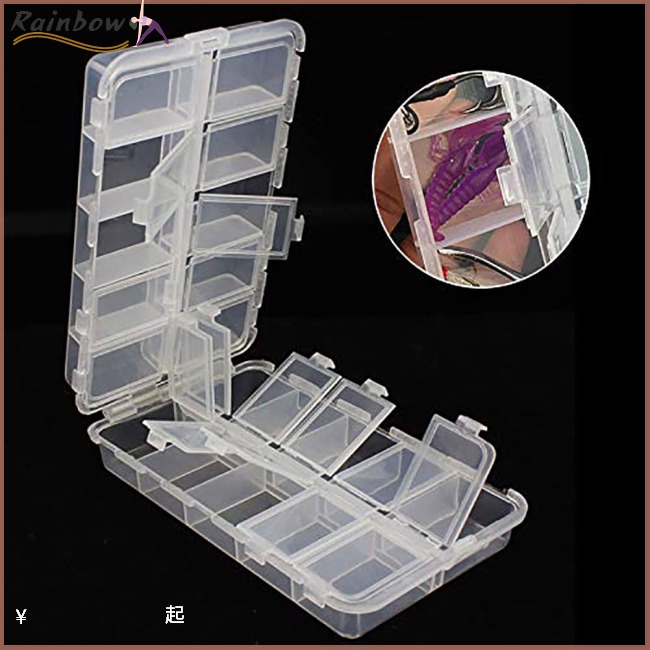 Hộp Đựng Dụng Cụ Câu Cá 20 Ngăn Có Thể Điều Chỉnh Tiện Dụng