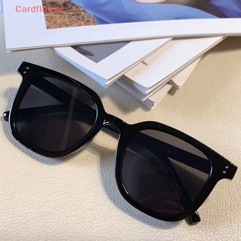 &lt; Cardflower &gt; Kính Râm Vuông Thời Trang Hip Hop Mới Cao Cấp Dành Cho Nam Nữ