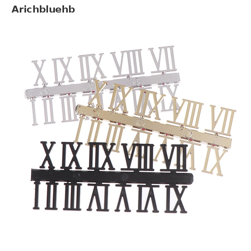 1 Bộ Dụng Cụ Sửa Chữa Thay Thế Đồng Hồ Kỹ Thuật Số < Arichbluehb > 1 Bộ Số La Mã DIY