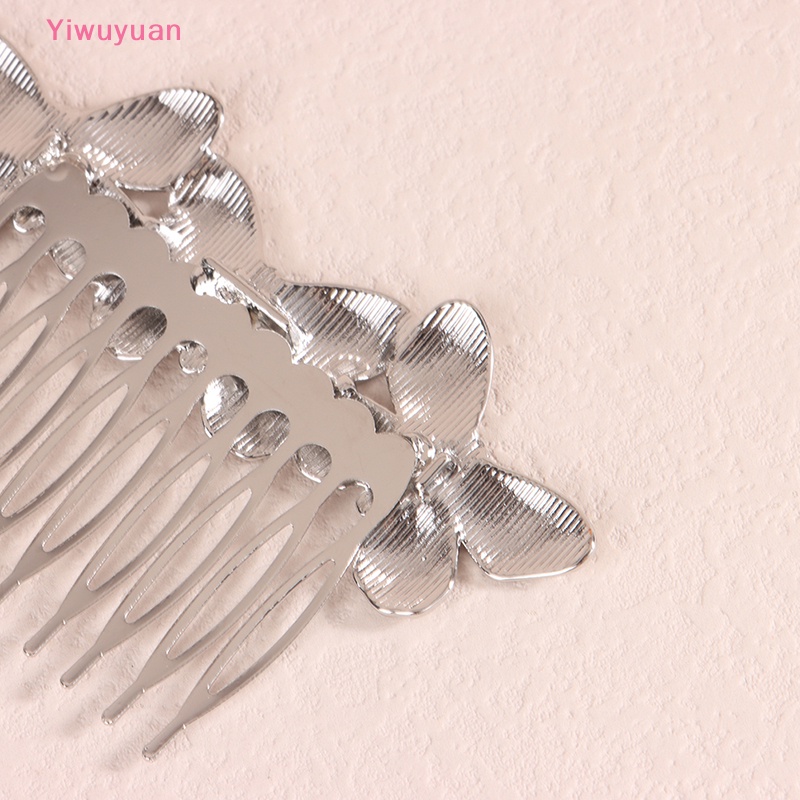 Kẹp Tóc Kim Loại Hình Bướm Vintage Thanh Lịch Cho Nữ