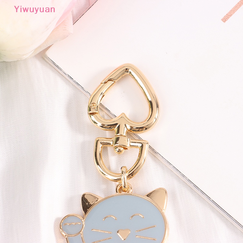 < Yiwuyuan > Dây Xích Thay Thế Cho Túi Xách Hình Mèo Tráng Men Dễ Thương