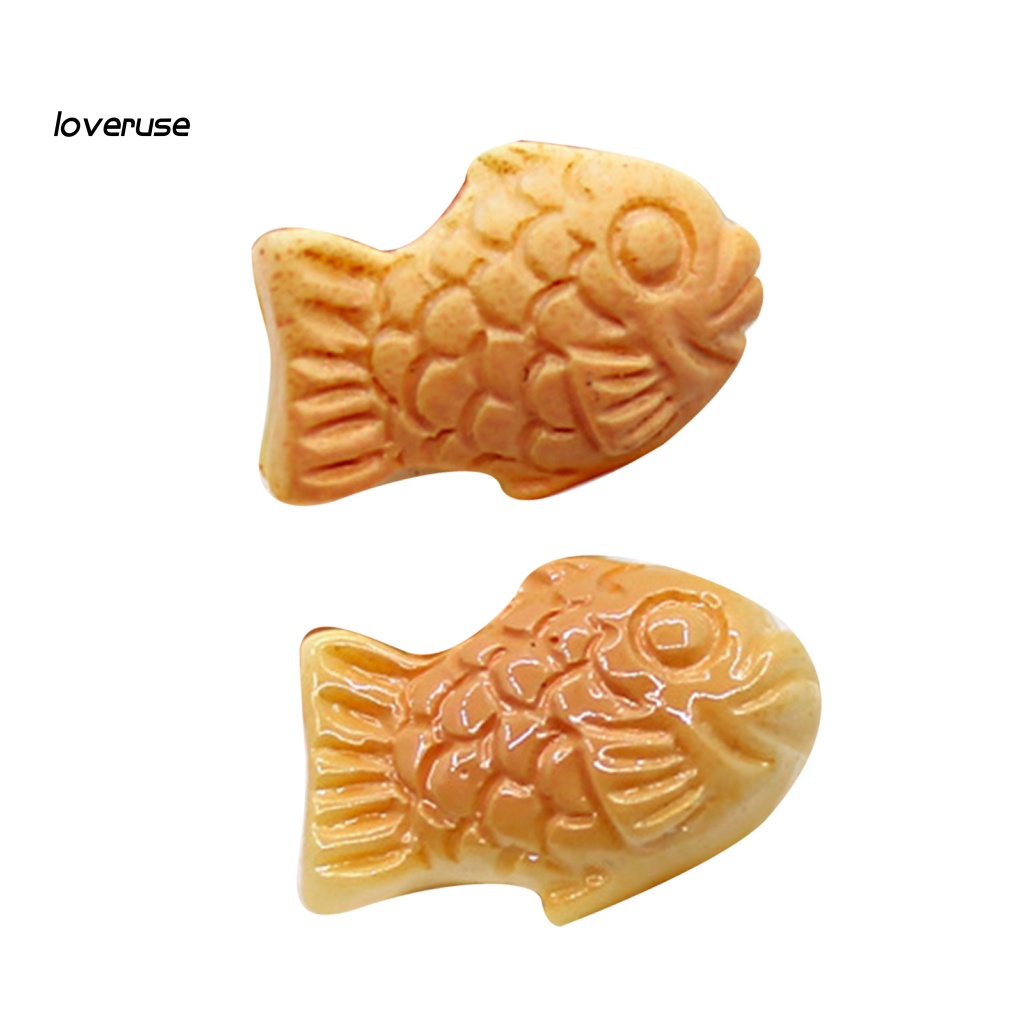 Set 10 Mô Hình Bánh Quy Và Cá Mini Trang Trí Nhà Búp Bê