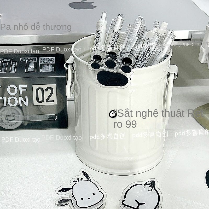 Hộp Đựng Bút Bằng Sắt Kiểu Mỹ Sang Trọng Dễ Thương AC2132