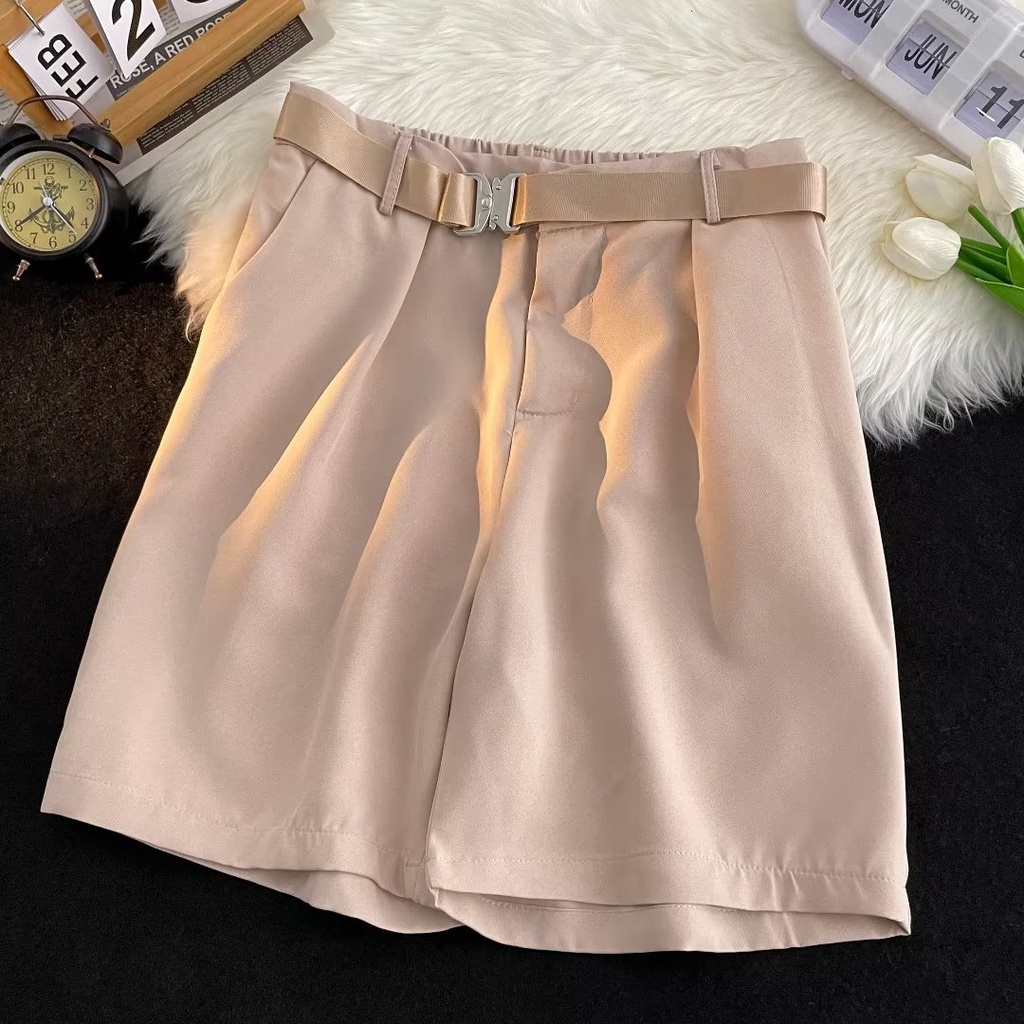 Quần Thể Thao Ống Rộng Co Giãn Màu Trơn Thời Trang Đường Phố Trẻ Trung Cho Nam