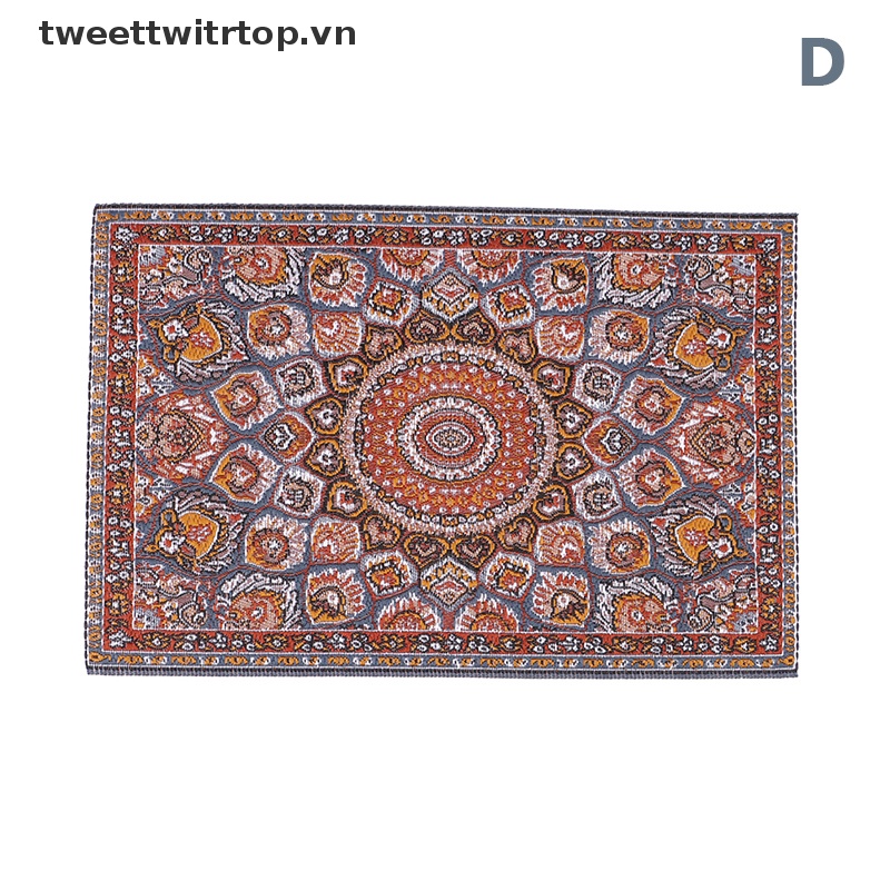 1 Thảm Lót Sàn 1: 12 Dùng Trang Trí Nhà Búp Bê / Phòng Khách / Phòng Ngủ